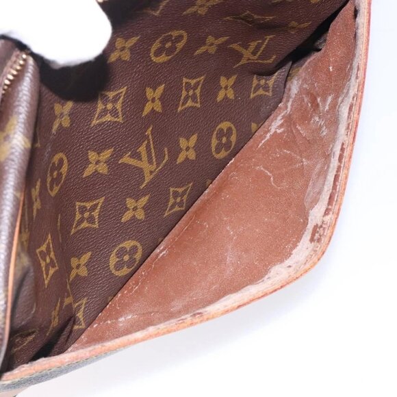 LOUIS VUITTON Monogram Compiegne 28 Clutch Bag M51845 LV Auth 132051 - Picture 14 of 16